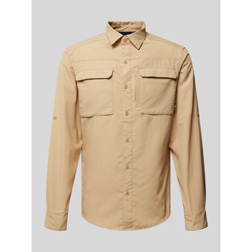 Koszula casualowa o kroju regular fit z detalem z logo model ‘Sequoia’ ze sklepu Peek&Cloppenburg  w kategorii Koszule męskie - zdjęcie 170551647