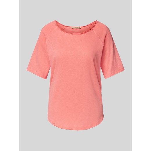 T-shirt w jednolitym kolorze ze sklepu Peek&Cloppenburg  w kategorii Bluzki damskie - zdjęcie 170551767