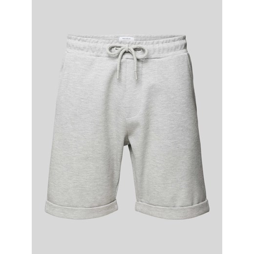 Szorty o kroju regular fit z tunelem ze sklepu Peek&Cloppenburg  w kategorii Spodenki męskie - zdjęcie 170552079