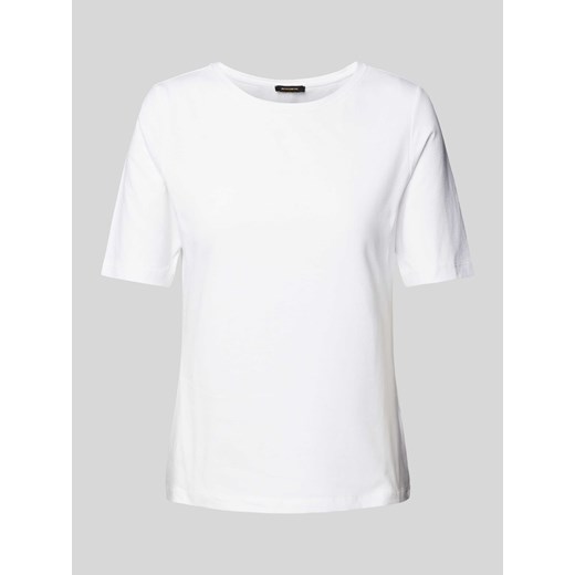 T-shirt w jednolitym kolorze ze sklepu Peek&Cloppenburg  w kategorii Bluzki damskie - zdjęcie 170552186