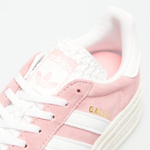 Buty sportowe damskie różowe Adidas sznurowane 