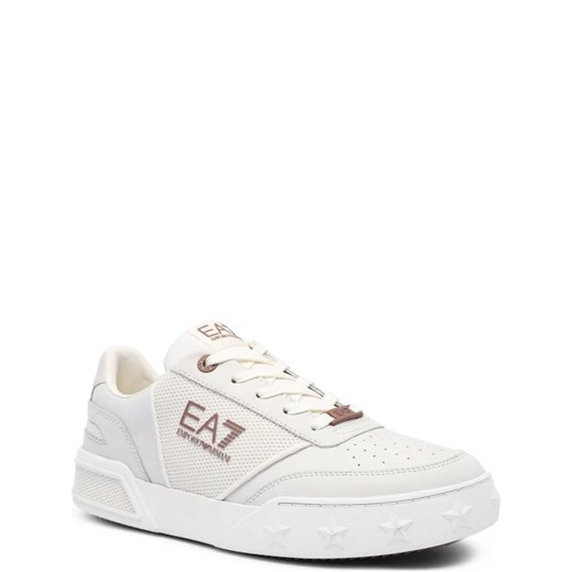 EA7 Skórzane sneakersy 40 Gomez Fashion Store