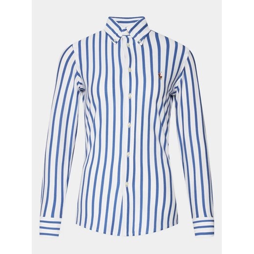 Polo Ralph Lauren Koszula Ls Knt Ox St 211910131003 Biały Slim Fit Polo Ralph Lauren XXL MODIVO