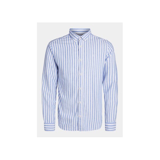 Jack&Jones Junior Koszula Maze 12258285 Niebieski Comfort Fit ze sklepu MODIVO w kategorii Koszule chłopięce - zdjęcie 170553855