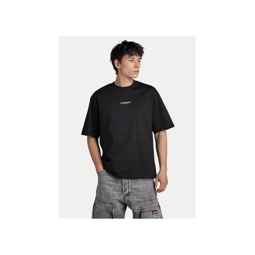 G-Star Raw T-Shirt Center D24780-C336 Czarny Boxy Fit ze sklepu MODIVO w kategorii T-shirty męskie - zdjęcie 170553859