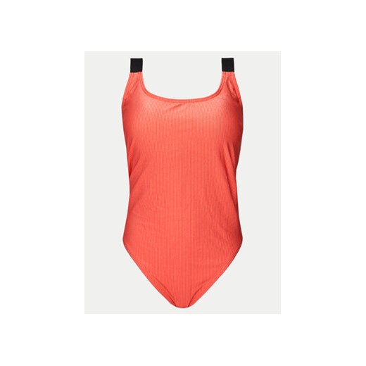Calvin Klein Swimwear Strój kąpielowy KW0KW01942 Pomarańczowy ze sklepu MODIVO w kategorii Stroje kąpielowe - zdjęcie 170553996