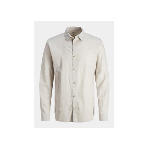 Jack&Jones Koszula Summer 12248384 Beżowy Comfort Fit XL MODIVO