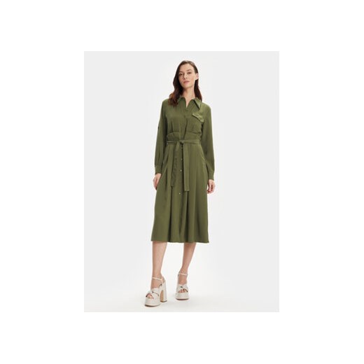MAX&Co. Sukienka koszulowa Armilla 2416221032200 Zielony Regular Fit ze sklepu MODIVO w kategorii Sukienki - zdjęcie 170554199