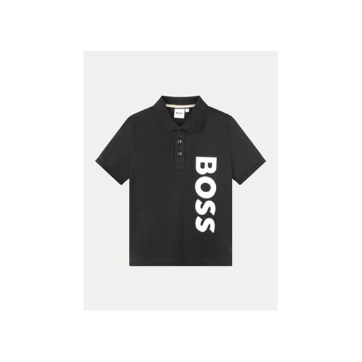 Boss Polo J50703 S Czarny Regular Fit ze sklepu MODIVO w kategorii T-shirty chłopięce - zdjęcie 170554259