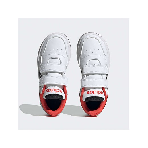 adidas Sneakersy &quot;Hoops 3&quot; w kolorze czarno-biało-czerwonym 33 promocyjna cena Limango Polska