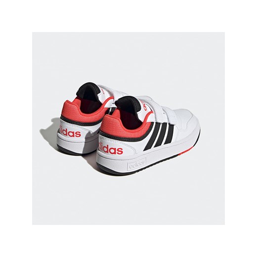 adidas Sneakersy &quot;Hoops 3&quot; w kolorze czarno-biało-czerwonym 29 promocja Limango Polska