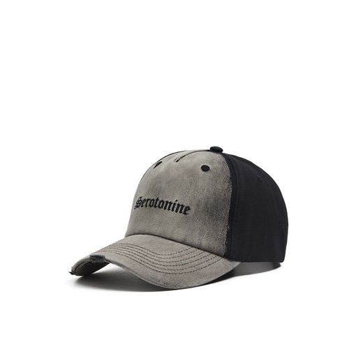 Cropp - Dwukolorowa czapka z daszkiem - wielobarwny ze sklepu Cropp w kategorii Czapki z daszkiem damskie - zdjęcie 170555577