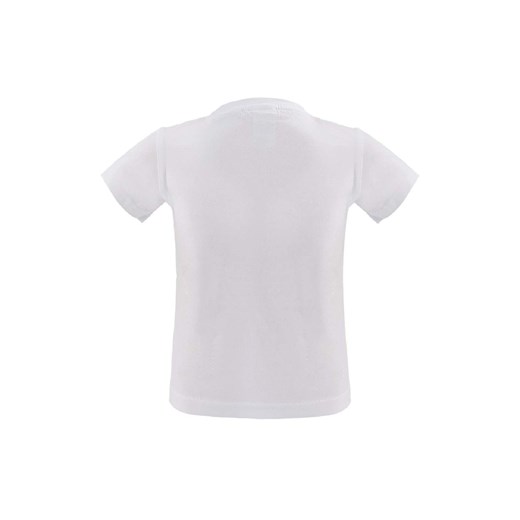 Biały t-shirt bawełniany slim dla chłopca Tup Tup Tup Tup 110 okazyjna cena 5.10.15