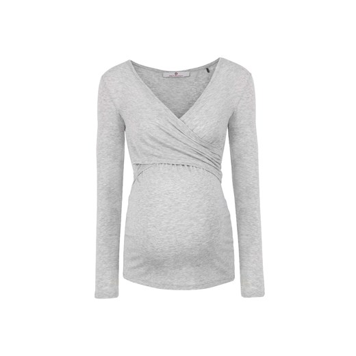 Bluzka damska z długim rękawem, ciążowa, szara, Bellybutton ze sklepu 5.10.15 w kategorii Bluzki ciążowe - zdjęcie 170556235