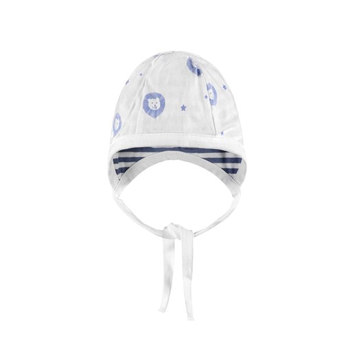 Czapka dwustronna chłopięca, niebiesko-biała, Bellybutton ze sklepu 5.10.15 w kategorii Czapki dziecięce - zdjęcie 170556319