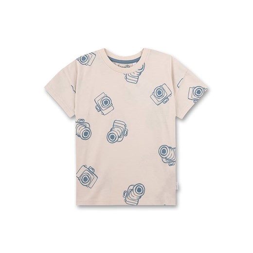 Sanetta Kidswear Koszulka w kolorze kremowo-niebieskim ze sklepu Limango Polska w kategorii Bluzki dziewczęce - zdjęcie 170558247