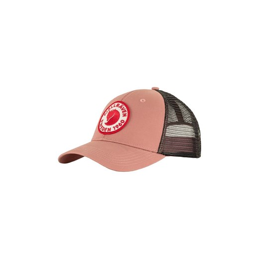 Fjallraven czapka z daszkiem 1960 Logo Langtradarkeps kolor różowy z aplikacją F78138.300 ze sklepu PRM w kategorii Czapki z daszkiem damskie - zdjęcie 170560225