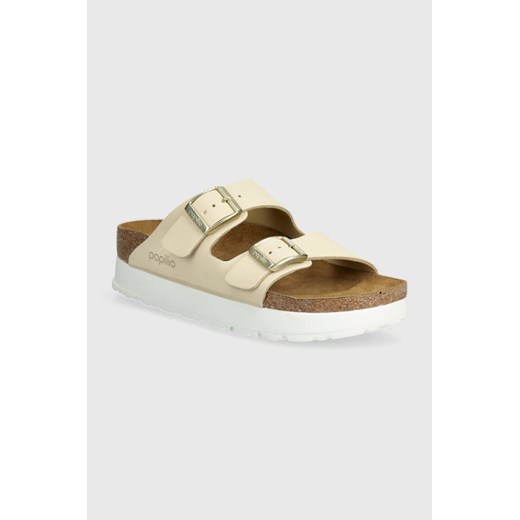 Birkenstock klapki nubukowe BIRKENSTOCK X PAPILLIO Arizona Platform Flex kolor 40 PRM