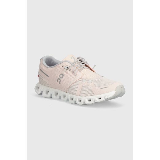 On-running buty do biegania Cloud 5 kolor różowy 5998153 ze sklepu PRM w kategorii Buty sportowe damskie - zdjęcie 170560307