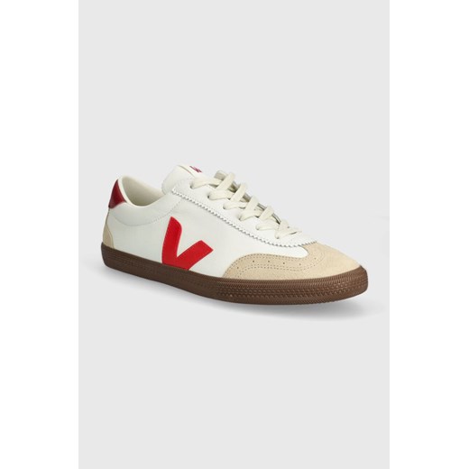 Veja sneakersy skórzane Volley kolor biały VO2003533 ze sklepu PRM w kategorii Trampki męskie - zdjęcie 170560335