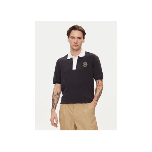 Lacoste Polo PH7369 Granatowy Regular Fit ze sklepu MODIVO w kategorii T-shirty męskie - zdjęcie 170561029
