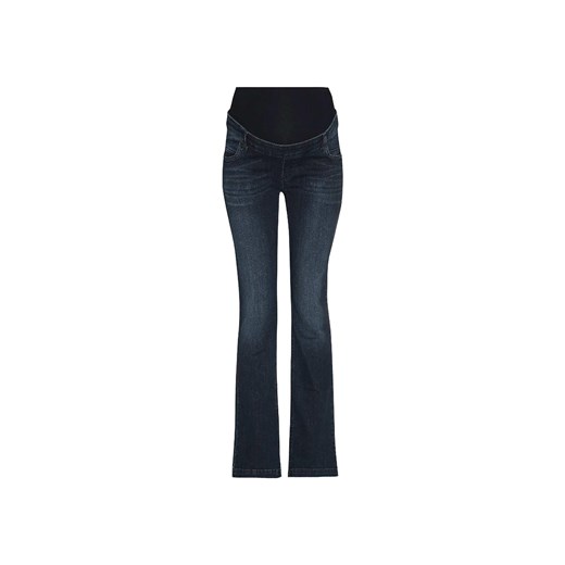 Spodnie jeansowe damskie, ciążowe, bootcut, niebieskie, Bellybutton ze sklepu 5.10.15 w kategorii Spodnie ciążowe - zdjęcie 170564126