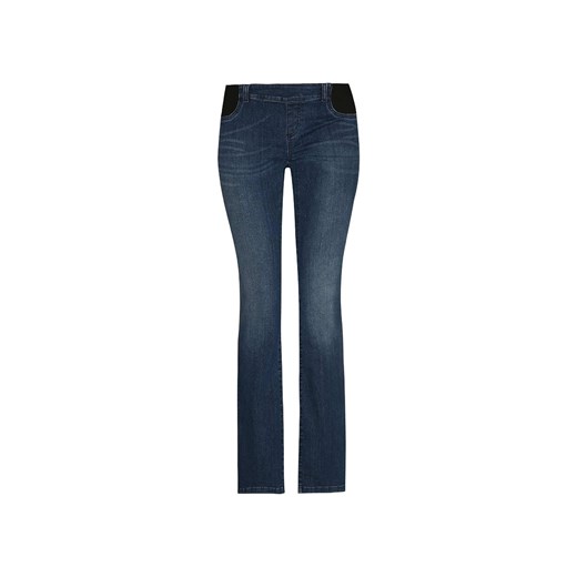 Spodnie jeansowe damskie, ciążowe, bootcut, ciemnoniebieskie, Bellybutton ze sklepu 5.10.15 w kategorii Spodnie ciążowe - zdjęcie 170564149