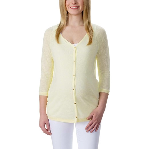 Kardigan damski, ciążowy, żółty, Bellybutton ze sklepu 5.10.15 w kategorii Bluzki ciążowe - zdjęcie 170564169
