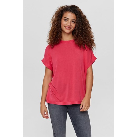 NÜMPH Koszulka w kolorze różowym ze sklepu Limango Polska w kategorii Bluzki damskie - zdjęcie 170572057
