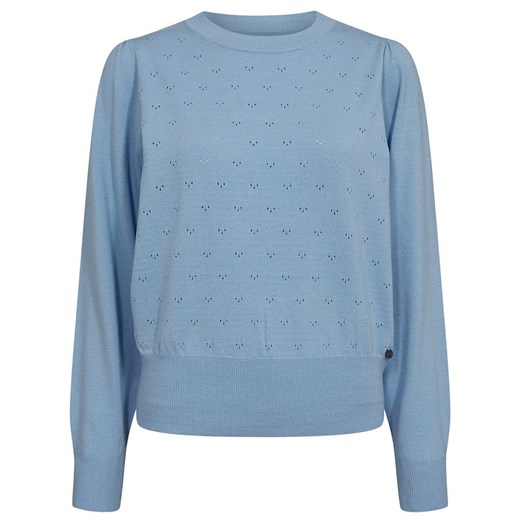 NÜMPH Sweter w kolorze błękitnym ze sklepu Limango Polska w kategorii Swetry damskie - zdjęcie 170572077