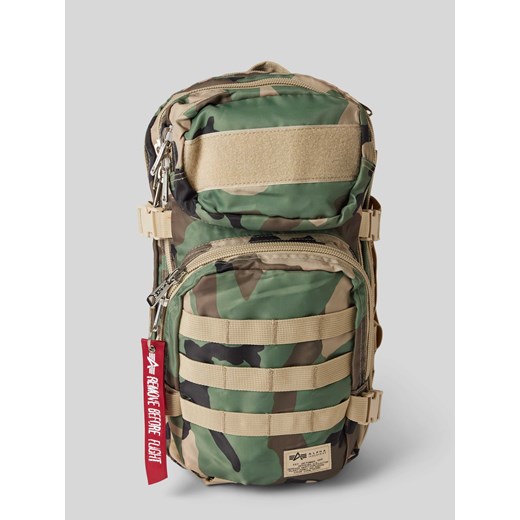 Plecak z naszywką z logo model ‘Tactical’ ze sklepu Peek&Cloppenburg  w kategorii Plecaki - zdjęcie 170574165