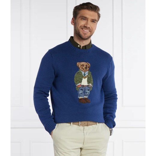 Sweter męski niebieski Polo Ralph Lauren