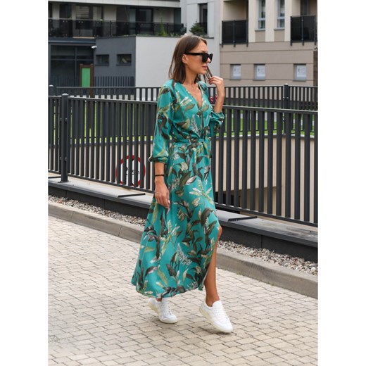 Sukienka Ines zielona S forseti.net.pl