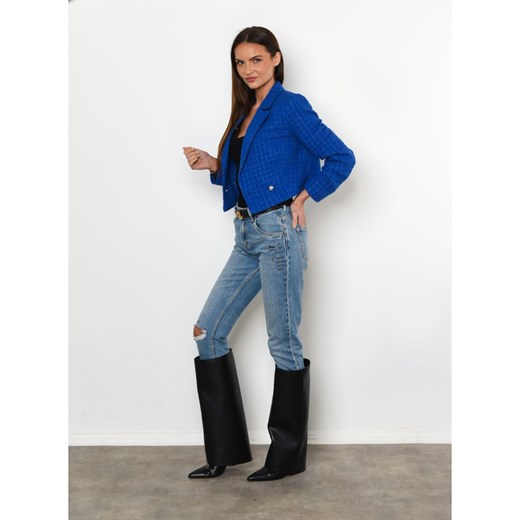 Krótki chanelkowy żakiet M promocja forseti.net.pl