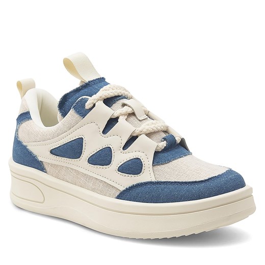 Sneakersy Jenny Fairy WS2251-02 Beige/Blue Jenny Fairy 38 eobuwie.pl