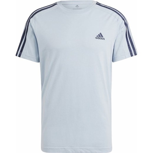 Koszulka męska Essentials Single Jersey 3-Stripes Adidas ze sklepu SPORT-SHOP.pl w kategorii T-shirty męskie - zdjęcie 170580905