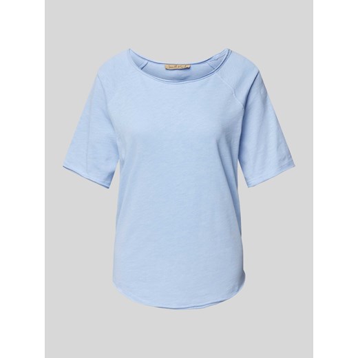 T-shirt w jednolitym kolorze ze sklepu Peek&Cloppenburg  w kategorii Bluzki damskie - zdjęcie 170581488