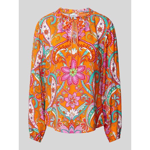 Bluzka ze wzorem paisley ze sklepu Peek&Cloppenburg  w kategorii Bluzki damskie - zdjęcie 170581866
