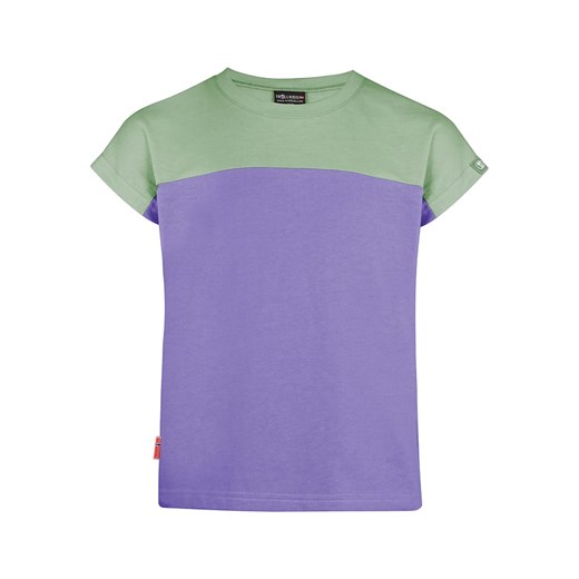 Trollkids Koszulka funkcyjna &quot;Bergen T&quot; w kolorze zielono-fioletowym ze sklepu Limango Polska w kategorii Bluzki dziewczęce - zdjęcie 170586826