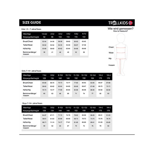 Trollkids Kurtka funkcyjna 3w1 &quot;Kjerak&quot; w kolorze Trollkids 164 wyprzedaż Limango Polska