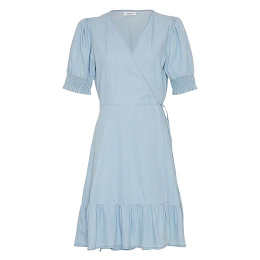 MOSS COPENHAGEN Sukienka dżinsowa &quot;Emery Lyanna&quot; w kolorze błękitnym ze sklepu Limango Polska w kategorii Sukienki - zdjęcie 170587216