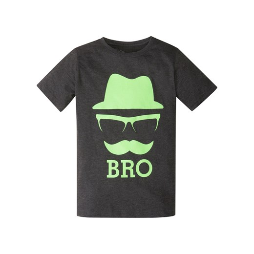 T-shirt chłopięcy z modnym nadrukiem, z bawełny organicznej ze sklepu bonprix w kategorii T-shirty chłopięce - zdjęcie 170589806