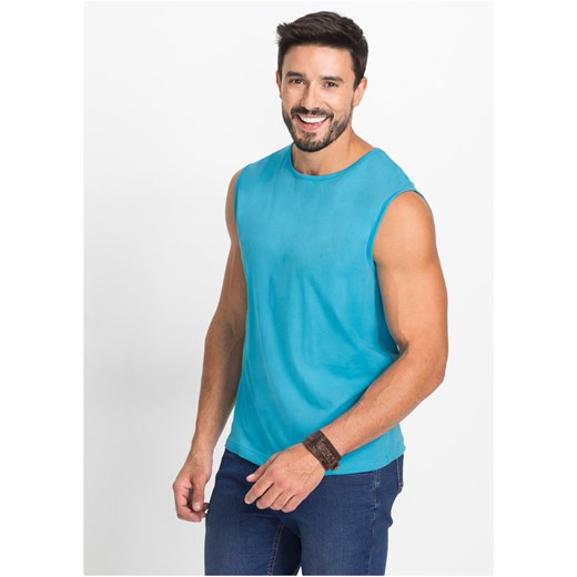 Koszulka bez rękawów (3 szt.) ze sklepu bonprix w kategorii T-shirty męskie - zdjęcie 170590216