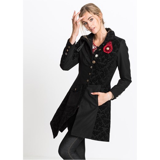 Krótki płaszcz ze sklepu bonprix w kategorii Płaszcze damskie - zdjęcie 170590479