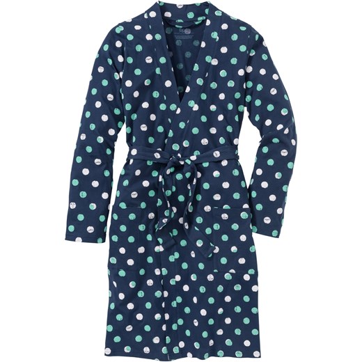 Szlafrok z dzianiny shirtowej 52/54 bonprix