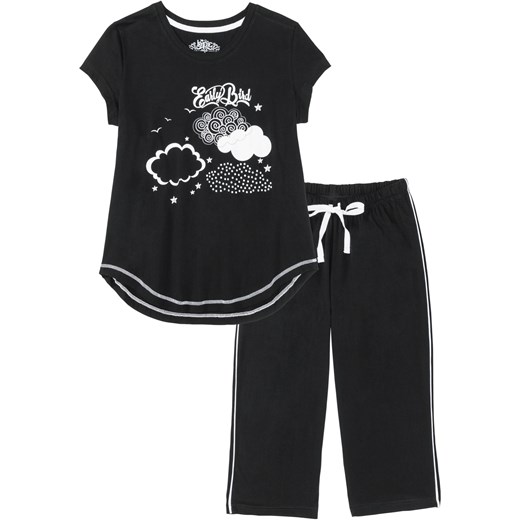 Piżama ze spodniami 3/4 ze sklepu bonprix w kategorii Piżamy damskie - zdjęcie 170592498