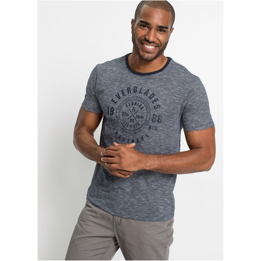 T-shirt w wygodnym fasonie (2 szt.) ze sklepu bonprix w kategorii T-shirty męskie - zdjęcie 170592717