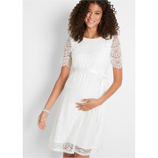 Sukienka ciążowa ślubna ze sklepu bonprix w kategorii Sukienki ciążowe - zdjęcie 170593005