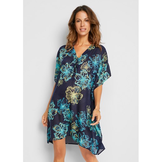 Sukienka tunikowa plażowa ze sklepu bonprix w kategorii Odzież plażowa - zdjęcie 170593536