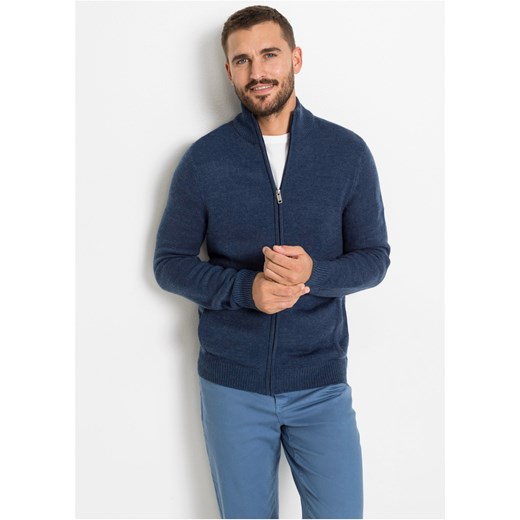 Sweter rozpinany ze sklepu bonprix w kategorii Swetry męskie - zdjęcie 170594165